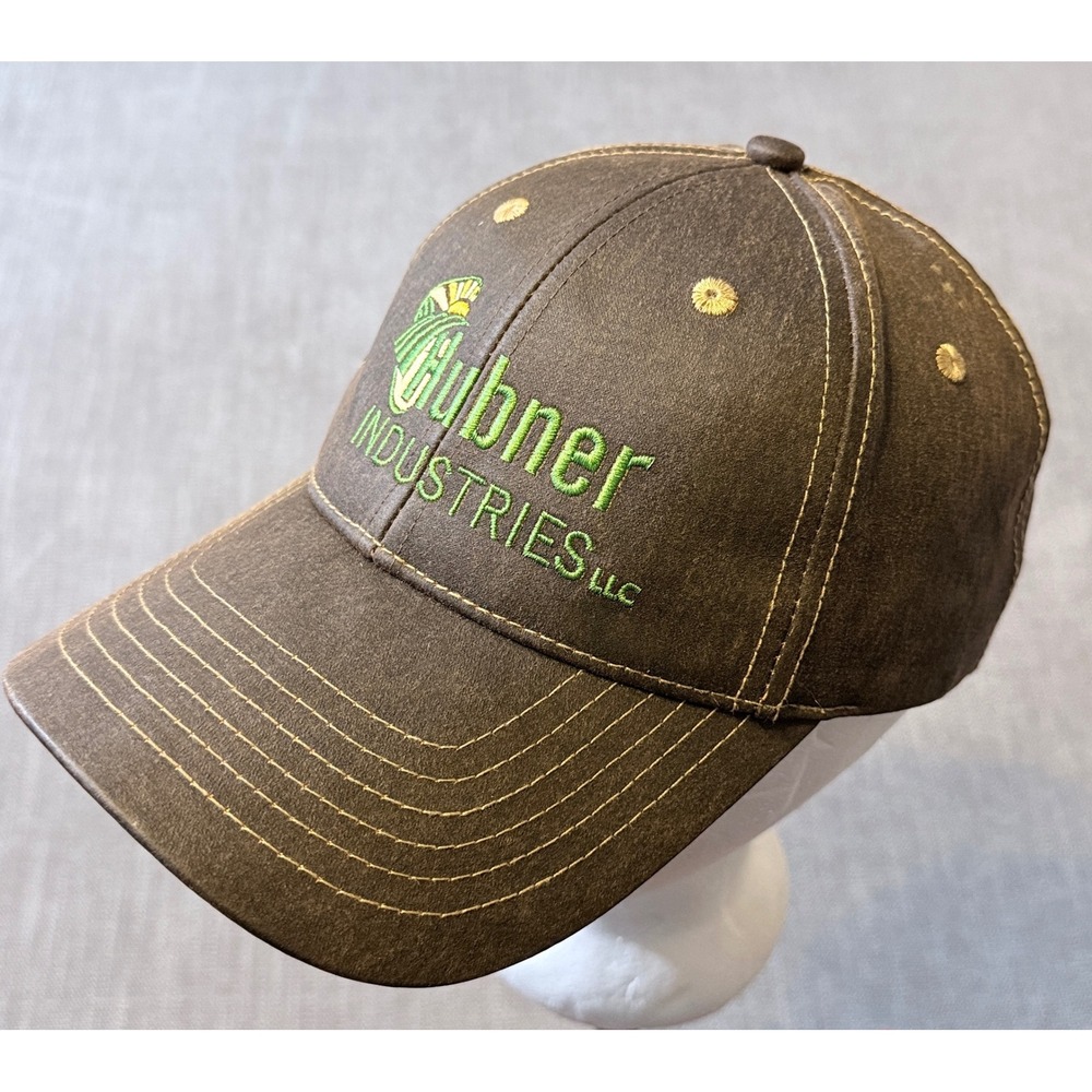 K-Products Hubner Industries LLC Brown Weathered Mens‎ Adjustable Hat
